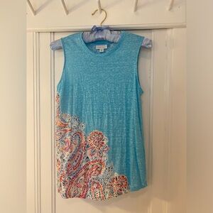 J. Jill Linen Tank Top XS Petite